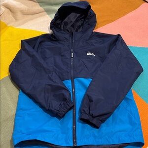 Eddie Bauer boys blue/navy winter coat 3 in 1  jacket size large